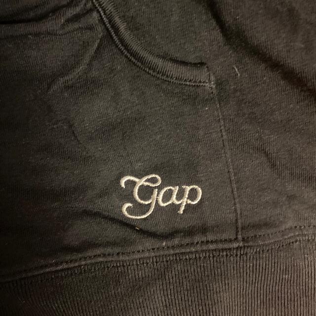 GAP Kids(ギャップキッズ)のgap パーカー　ブラック キッズ/ベビー/マタニティのキッズ服女の子用(90cm~)(ジャケット/上着)の商品写真