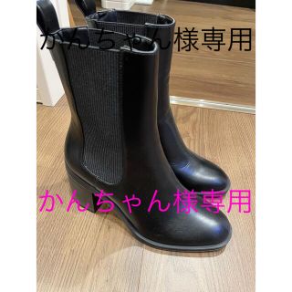 ザラ(ZARA)のZARA サイドゴアブーツ　ブラック　サイズ36(ブーツ)