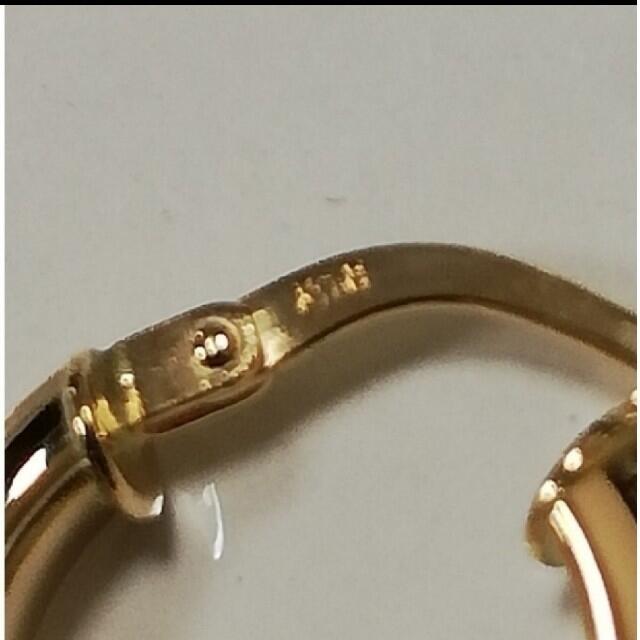 ✨特別価格✨K18 18金 18k YG フープピアス《光沢&太めタイプ》