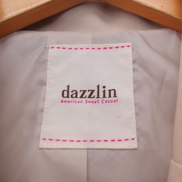 dazzlin(ダズリン)のダズリン コート アウター チェスター ミドル丈 シンプル S ベージュ レディースのジャケット/アウター(その他)の商品写真