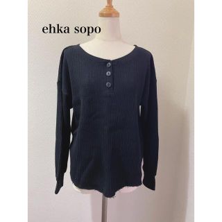 エヘカソポ(ehka sopo)のエヘカソポ　トップス(カットソー(長袖/七分))