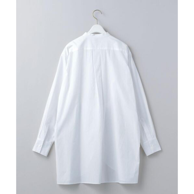 6 (ROKU)(ロク)の6(ROKU) DRESS SHIRT シャツ ロク ブラウス ホワイト レディースのトップス(シャツ/ブラウス(長袖/七分))の商品写真