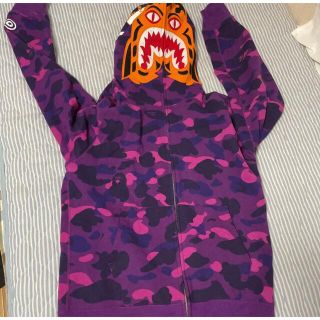 パーカー APE シャークパーカー タイガー eric b jr着用