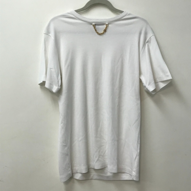 ルイヴィトン LOUIS VUITTON チェーンディテール 1AA82Q トップス 半袖Ｔシャツ コットン ホワイト 美品