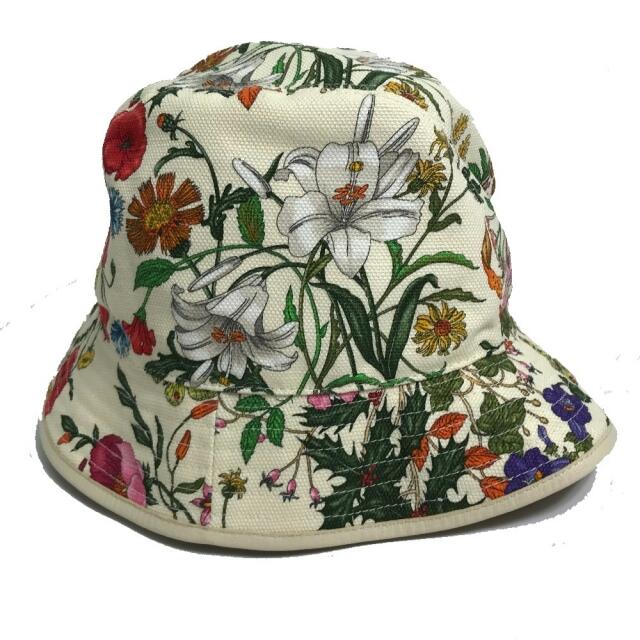 高価値セリー GUCCI ハット 花柄 レディース 3broadwaybistro.com