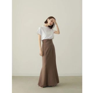 トゥデイフル(TODAYFUL)のlouren mermaid pleats skirt(ロングスカート)