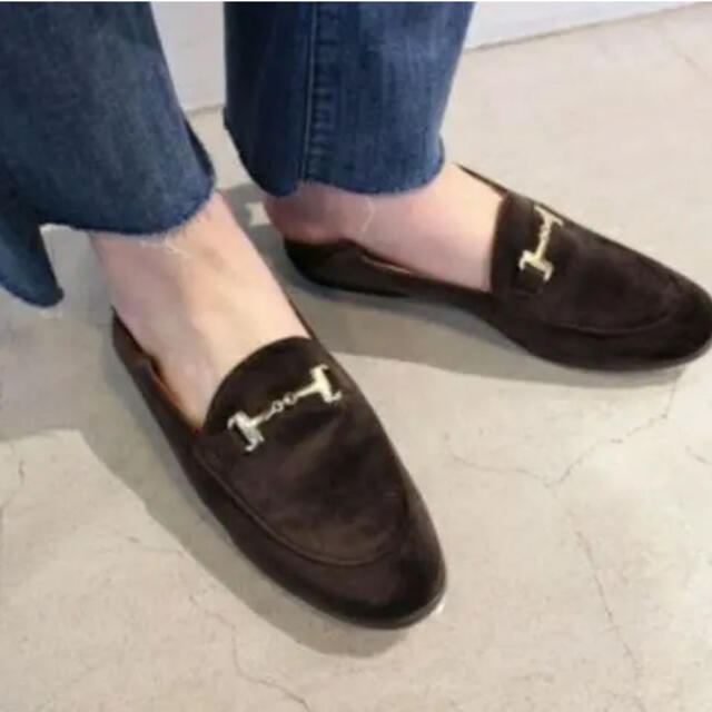 DEUXIEME CLASSE(ドゥーズィエムクラス)のトモトモ様専用【CAMINANDO】 VELOUR BIT SLIP ON レディースの靴/シューズ(ローファー/革靴)の商品写真