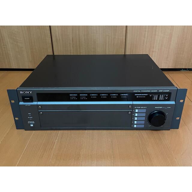 SONY デジタルパワードミキサー SRP-X500P 超歓迎 DIY、工具