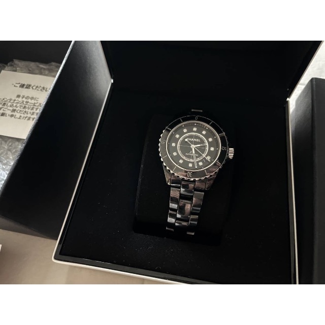 【極美品/保証書有】CHANEL J12 H5702 保存箱付 腕時計 シャネル