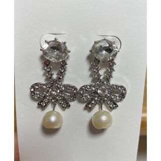 本真珠　淡水パール　ピアス イヤリング s925　ハンドメイド(ピアス)