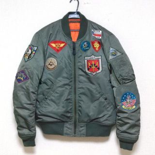 アヴィレックス(AVIREX)のアヴィレックス MA-1 TOP GUN【DEPOT限定★SAGE★希少XL】(フライトジャケット)