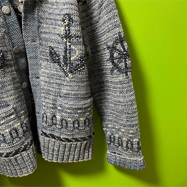 定価9万円引き RRL HAND KNIT 極厚 トラディショナルカーディガン