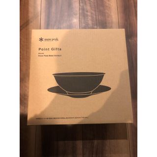 スノーピーク(Snow Peak)のスノーピーク  メタル丼　ポイントギフト　非売品　未使用(食器)