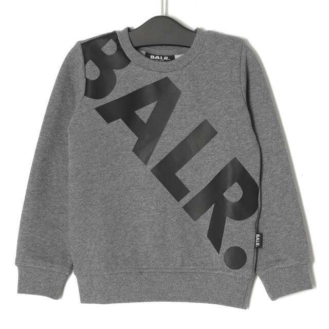 【新品】BALR. ボーラー　裏起毛トレーナー　グレー