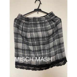 ミッシュマッシュ(MISCH MASCH)のMISCH MASCH チェックウールスカート(ミニスカート)