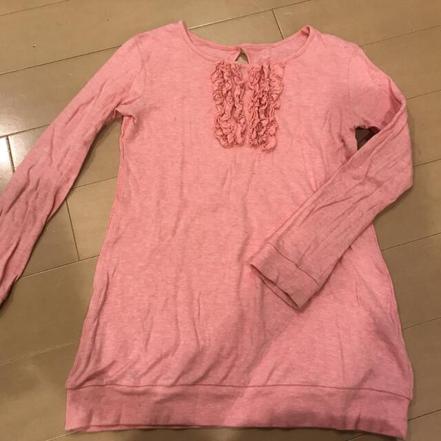 COMME CA ISM(コムサイズム)のコムサイズム　長袖　ロンＴ　130 キッズ/ベビー/マタニティのキッズ服女の子用(90cm~)(Tシャツ/カットソー)の商品写真