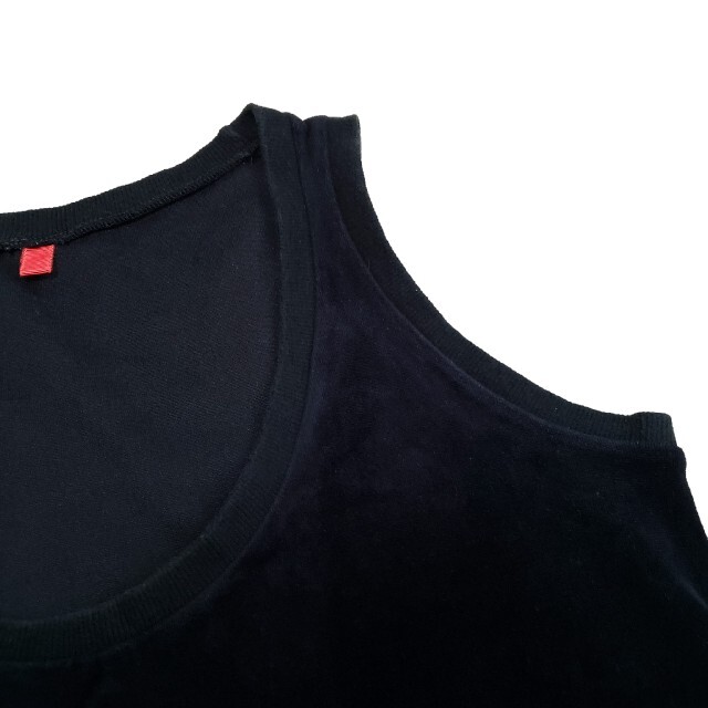 FELISSIMO(フェリシモ)のnu フェリシモ ベロア トップス タンクトップ ルームウェア レディースのトップス(Tシャツ(半袖/袖なし))の商品写真