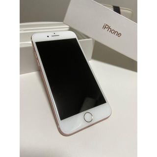 アイフォーン(iPhone)のiphone 7  ローズゴールド　32G SIMフリー(スマートフォン本体)