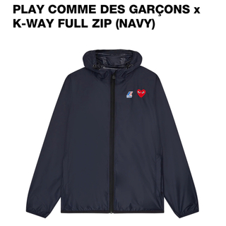 コムデギャルソン(COMME des GARCONS)の新品 プレイ コムデギャルソン KWAY COMME des GARCONS (ナイロンジャケット)