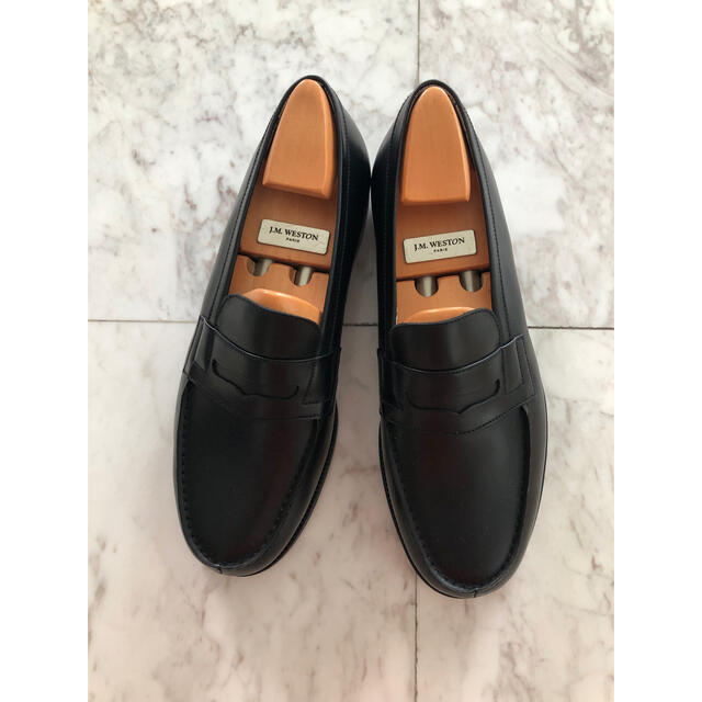 J.M. WESTON(ジェーエムウエストン)のJ. M. Weston Signature loafer パピエ メンズの靴/シューズ(スリッポン/モカシン)の商品写真