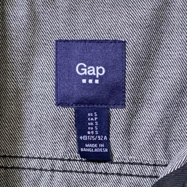 GAP(ギャップ)のGAP(USA)ビンテージブラックデニムジャケット メンズのジャケット/アウター(Gジャン/デニムジャケット)の商品写真