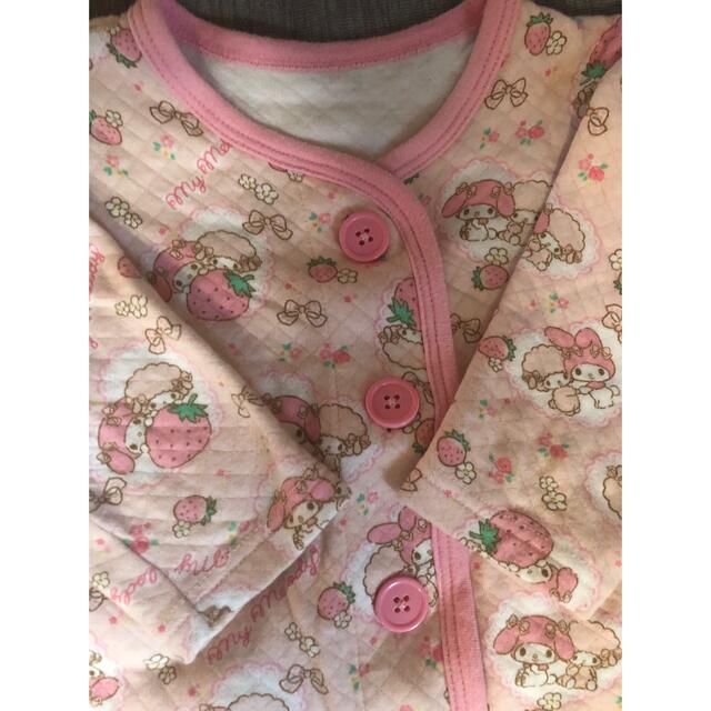 パジャマ　長袖（女の子/90） キッズ/ベビー/マタニティのキッズ服女の子用(90cm~)(パジャマ)の商品写真