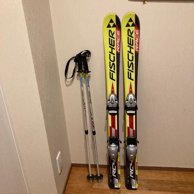 fischer スキー110cm&ストック① | フリマアプリ ラクマ