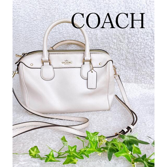 COACH - coach ミニボストンバッグ ショルダーバッグ シグネチャー