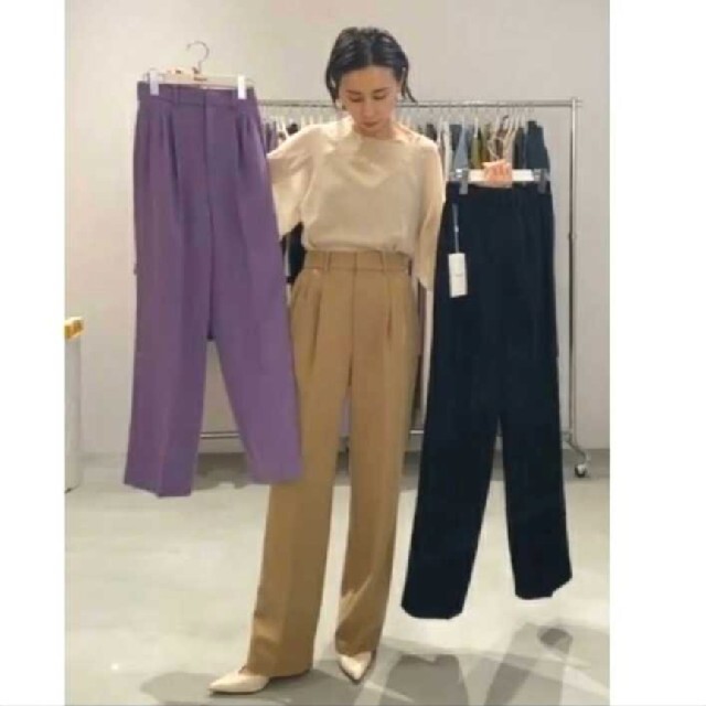 Ameri【タグ付未使用品】2タック ストレートパンツ