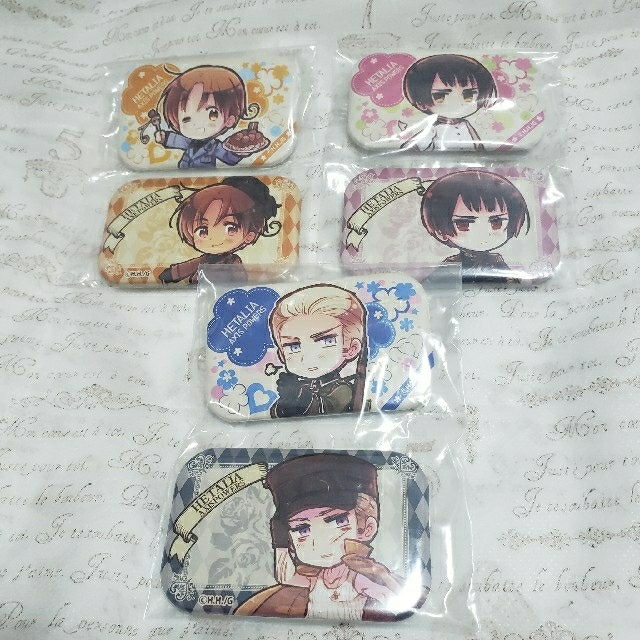 ヘタリア 日本 ヒサゴ よこ長缶バッジ アナザー