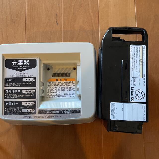 ヤマハ電動アシスト自転車 PAS KISS mini用 バッテリー&充電器 - パーツ