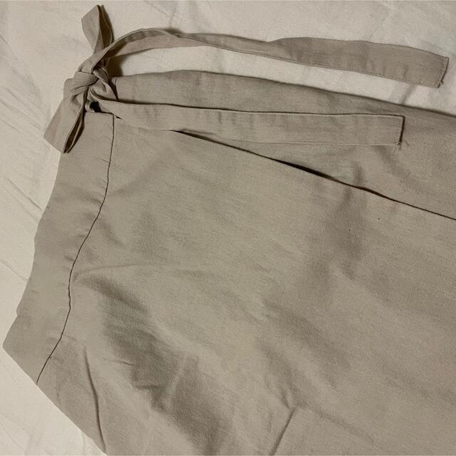 《値下げ》ラップスカート　キナリ　淡色女子 レディースのスカート(ロングスカート)の商品写真