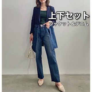 アメリヴィンテージ(Ameri VINTAGE)の【 新品・未使用 】定価4万1000円　デニムドッキング(セット/コーデ)