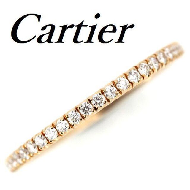 贅沢屋の エタンセル - Cartier ドゥ 1.5mm ♯47 K18PG リング ダイヤ カルティエ リング(指輪)