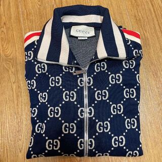 グッチ(Gucci)のGUCCIジップアップジャケット(Tシャツ/カットソー(七分/長袖))