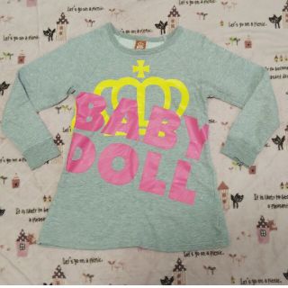 ベビードール(BABYDOLL)のBABYDOLL 130cm トレーナー 中古 匿名配送(Tシャツ/カットソー)