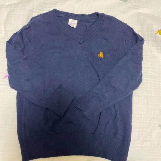 ベビーギャップ(babyGAP)のbabygap  薄手　ニット　セーター ネイビー　90サイズ(ニット)