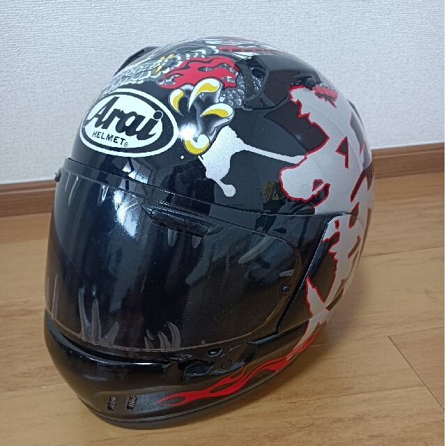 ARAI DRAGON　ヘルメットバイク