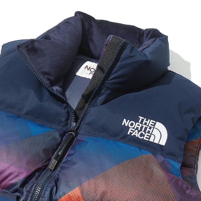 THE NORTH FACE(ザノースフェイス)のTHE NORTH　FACEダウンベストmen's　ladies’ XSサイズ スポーツ/アウトドアのアウトドア(登山用品)の商品写真