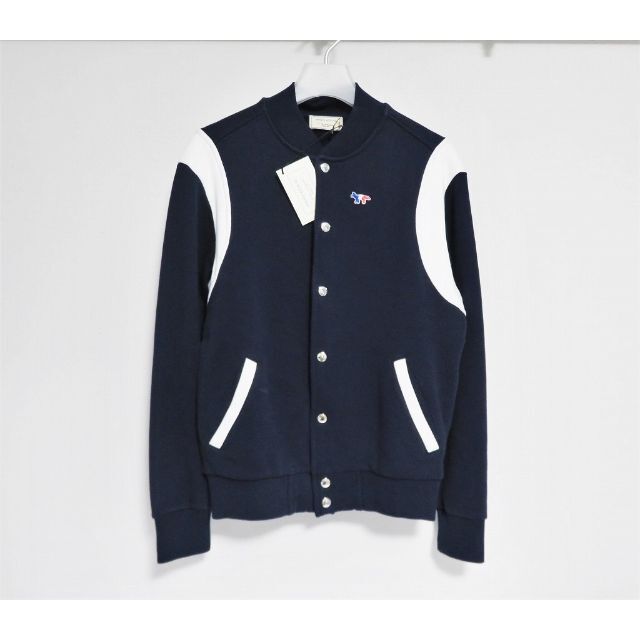 MAISON KITSUNE' - 定価3.9万 新品 Maison Kitsune ブルゾン ネイビー