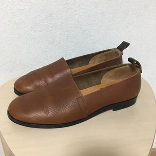 sunsea leather slip-on shose サンシー　スリッポン