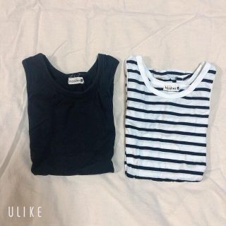 ブランシェス(Branshes)のbranshes  タンクトップ２枚セット(Tシャツ/カットソー)