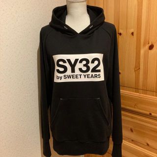 スウィートイヤーズ(SWEET YEARS)のSY-32 メンズ　スウェット パーカー　ボックスロゴ(パーカー)