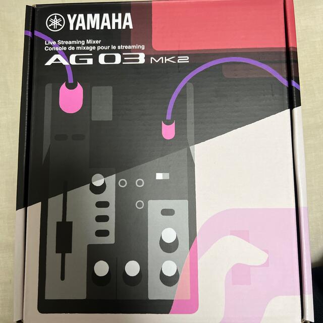 YAMAHA ag03 mk2 ブラック BLACK