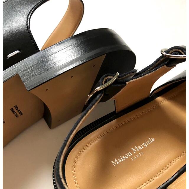 Maison Martin Margiela(マルタンマルジェラ)の新品/43 メゾン マルジェラ TABI 足袋 タビ サンダル 黒 ブラック メンズの靴/シューズ(サンダル)の商品写真