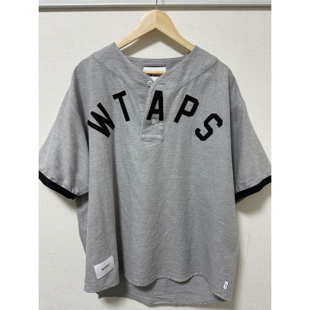 wtaps league ss Grey Lサイズ - シャツ