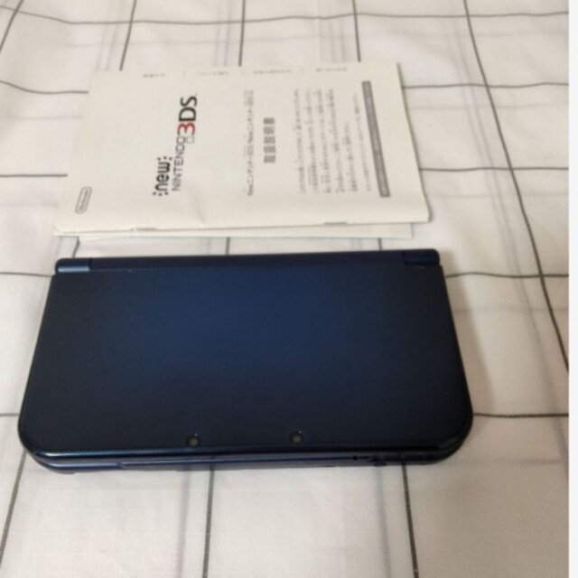 new3DS LL メタリックブルー　液晶美品 1