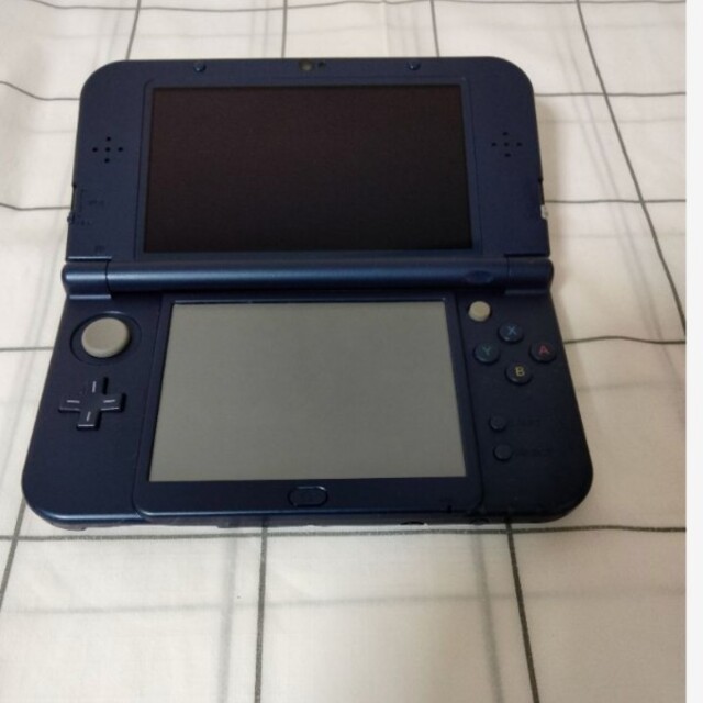 new3DS LL メタリックブルー　液晶美品 2