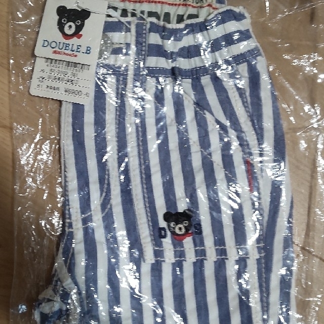 新品 DOUBLE.B ハーフパンツ 90