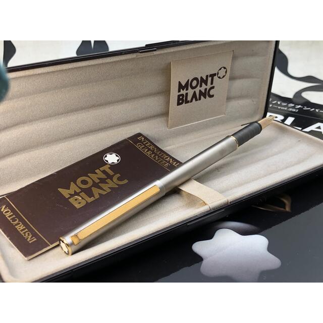 MONTBLANC(モンブラン)の※入手難易度サミット総チタン※No17100チタノ※未使用保管品★モンブラン名品 インテリア/住まい/日用品の文房具(ペン/マーカー)の商品写真